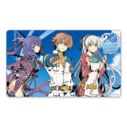 軌跡シリーズ20周年記念 デスクマット《KISEKI20TH NEW Ver.》 零の軌跡／碧の軌跡 ※2025年11月中旬出荷分 デスクマット 零の軌跡／碧の軌跡