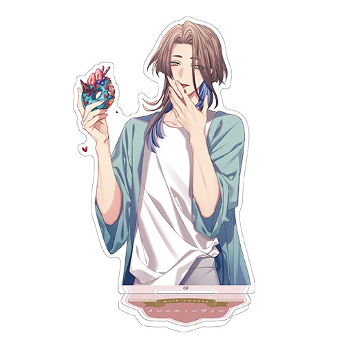 【オトメイト×ビーズログ】「with sweets」アクリルスタンド『キューピット・パラサイト -Sweet & Spicy Darling.-』メレニス・レヴィン 『キューピット・パラサイト』メレニス・レヴィン
