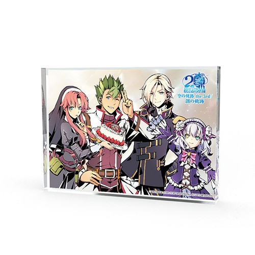 軌跡シリーズ20周年記念 アクリルブロック《KISEKI20TH NEW Ver.》 空の軌跡 the 3rd／創の軌跡 アクリルブロック 空の軌跡 the 3rd／創の軌跡