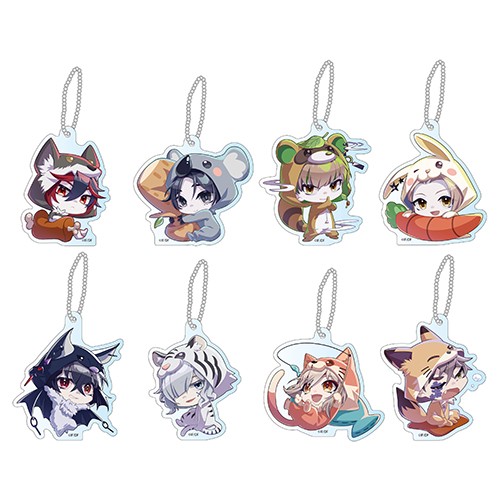 【オトメイト×ビーズログ】『9 R.I.P.』トレーディングちびキャラアクリルキーホルダー※2025年11月中旬出荷分 バラ