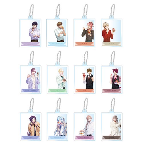 【オトメイト×ビーズログ】「with sweets」トレーディングアクリルキーホルダーAコンプリートセット ※2025年11月中旬出荷分 A コンプリートセット