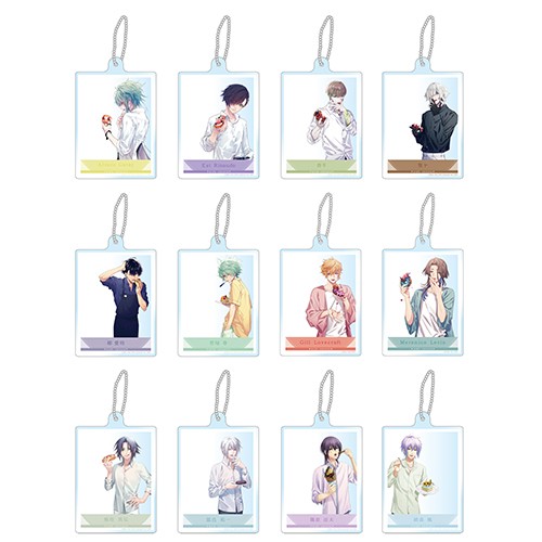 【オトメイト×ビーズログ】「with sweets」トレーディングアクリルキーホルダーBコンプリートセット ※2025年11月中旬出荷分 B コンプリートセット