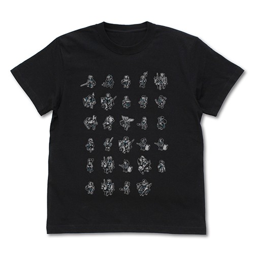 ユニコーンオーバーロード コルニア王国 2Dキャラクター TシャツBLACK-L BLACK-L