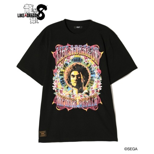 【龍が如く8 × glamb】Ichiban Kasuga T-shirts BlackL ※2025年11月中旬出荷分 Black L