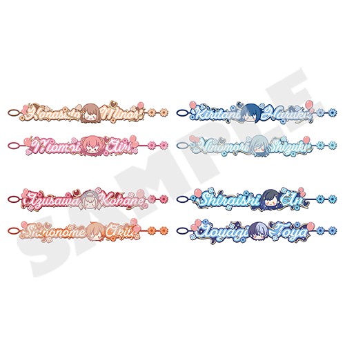 『プロジェクトセカイ 4th Anniversary 感謝祭』刺繍ブレスレットコレクション B【単品】MORE MORE JUMP！＆Vivid BAD SQUAD（全8種） 刺繍ブレスレットコレクション B【単品】