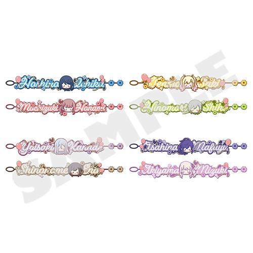 『プロジェクトセカイ 4th Anniversary 感謝祭』刺繍ブレスレットコレクション A【BOX】Leo/need＆ 25時、ナイトコードで。（全8種） ※2025年11月中旬出荷分 刺繍ブレスレットコレクション A【BOX】