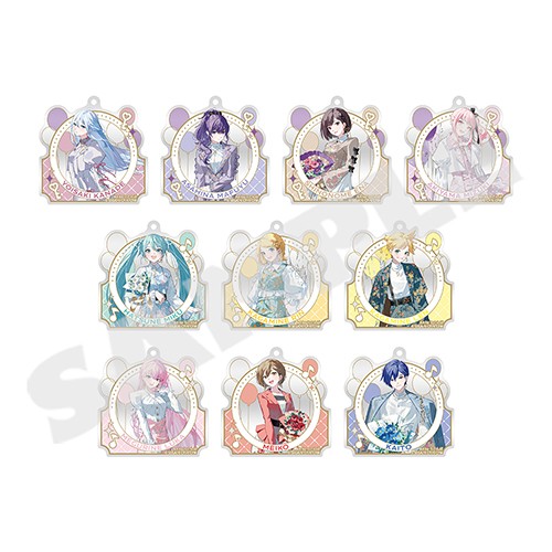 『プロジェクトセカイ 4th Anniversary 感謝祭』アクリルキーホルダーコレクション C【BOX】25時、ナイトコードで。＆バーチャル・シンガー（全10種） ※2025年11月中旬出荷分 アクリルキーホルダーコレクション C【BOX】