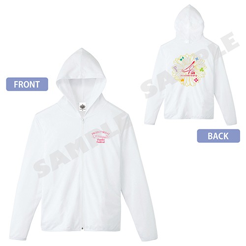 『プロジェクトセカイ 4th Anniversary 感謝祭』ドライジップパーカーLサイズ ※2025年11月中旬出荷分 Lサイズ