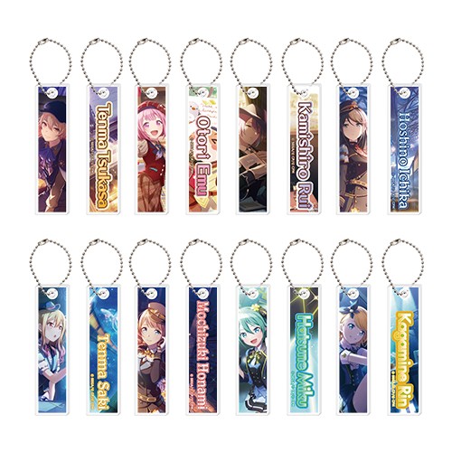 『プロジェクトセカイ カラフルステージ！ feat. 初音ミク』アクリルスティックキーホルダーコレクション vol.2 A（全8種）【単品】 ※2025年11月中旬出荷分 vol.2 A（全8種）【単品】