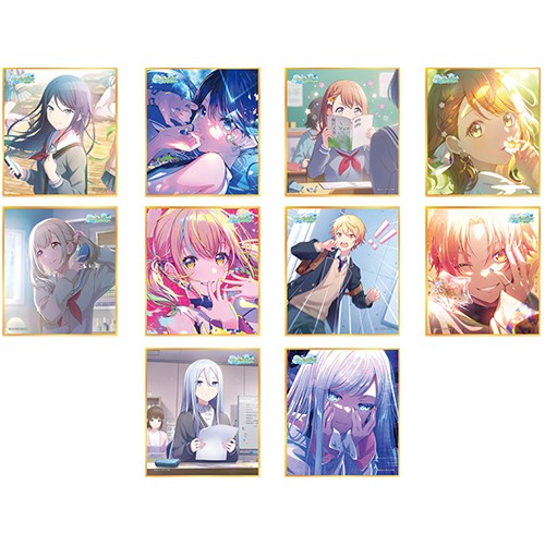 『プロジェクトセカイ カラフルステージ！ feat. 初音ミク』ミニ色紙コレクション 第39弾A【BOX】ハロー・グッド・デイ！（全10種） 第39弾A【BOX】