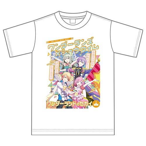 『プロジェクトセカイ カラフルステージ！ feat. 初音ミク』Tシャツワンダーランズ×ショウタイム Mサイズ ※2025年11月中旬出荷分 ワンダーランズ×ショウタイム Mサイズ
