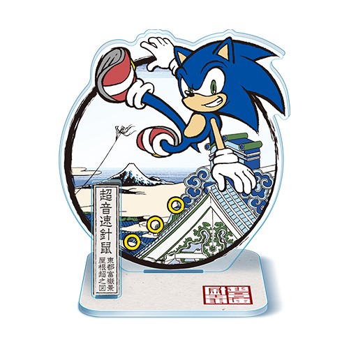「和ソニック」浅草景 屋根超之図 ミニアクリルジオラマ※2025年11月中旬出荷分 浅草景 屋根超之図