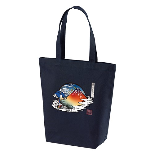 「和ソニック」富嶽景 赤富士之図 トートバッグ※2025年11月中旬出荷分