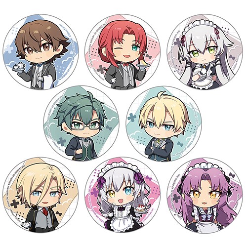 英雄伝説 創の軌跡 トレーディング缶バッジBOX（給仕服／Bver.） トレーディング缶バッジBOX（給仕服／Bver.）