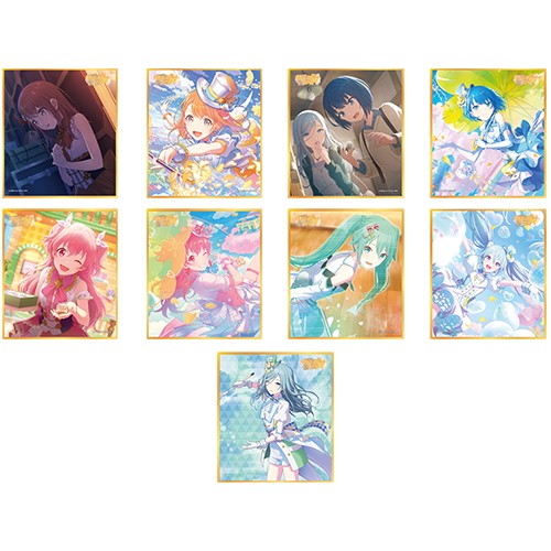 『プロジェクトセカイ カラフルステージ！ feat. 初音ミク』ミニ色紙コレクション 第43弾C【単品】刻まれた傷は、やがて（全9種） 【単品】刻まれた傷は、やがて（全9種）