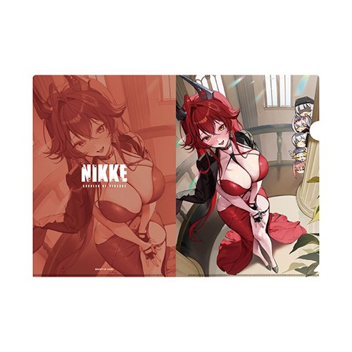 NIKKE クリアファイル　レッドフード：ナンセンスレッド※2025年8月上旬出荷分※2025年11月中旬出荷分 レッドフード：ナンセンスレッド※2025年8月上旬出荷分