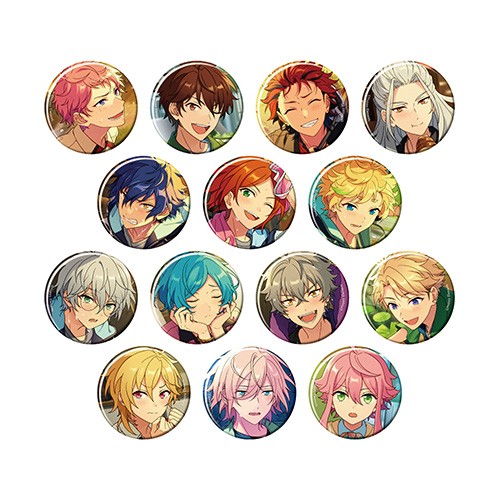 あんさんぶるスターズ！！　コレクション缶バッジ［2024 Oct.］-Casual Side-（BOX） BOX