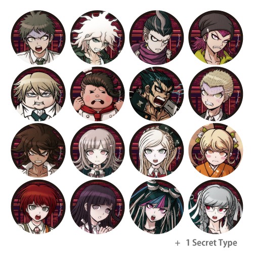 ダンガンロンパシリーズ　缶バッジBOX　Vol.2（17種入り）※2025年11月中旬出荷分 Vol.2