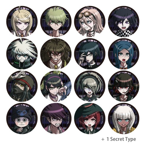 ダンガンロンパシリーズ　缶バッジBOX　Vol.3（17種入り）※2025年11月中旬出荷分 Vol.3