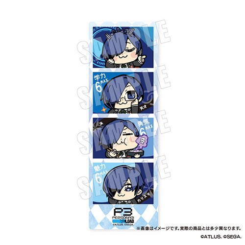 ペルソナ3 リロード 主人公×ぶくぶ 4カットステッカー B※2025年11月中旬出荷分 4カットステッカー B