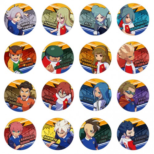 『イナズマイレブン 英雄たちのヴィクトリーロード』 人気投票記念缶バッジ 単品※2025年11月中旬出荷分 単品
