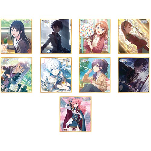 『プロジェクトセカイ カラフルステージ！ feat. 初音ミク』ミニ色紙コレクション 第44弾A【単品】リラックスティータイム（全9種） 第44弾A 【単品】