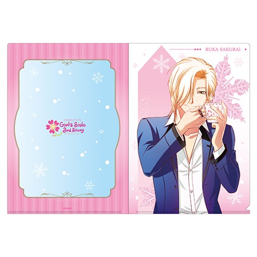 ときめきメモリアル Girl's Side 喫茶店に寄ろうと誘う　クリアファイル　桜井 琉夏 桜井 琉夏