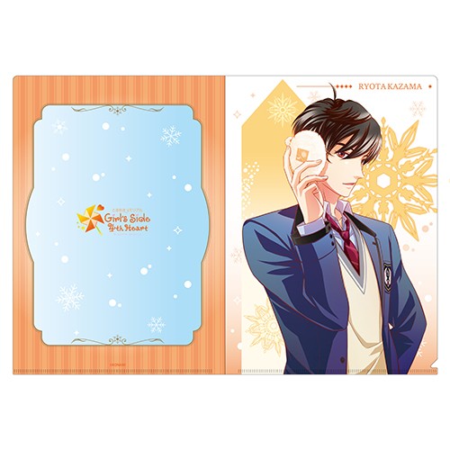 ときめきメモリアル Girl's Side 喫茶店に寄ろうと誘う　クリアファイル　風真 玲太 風真 玲太