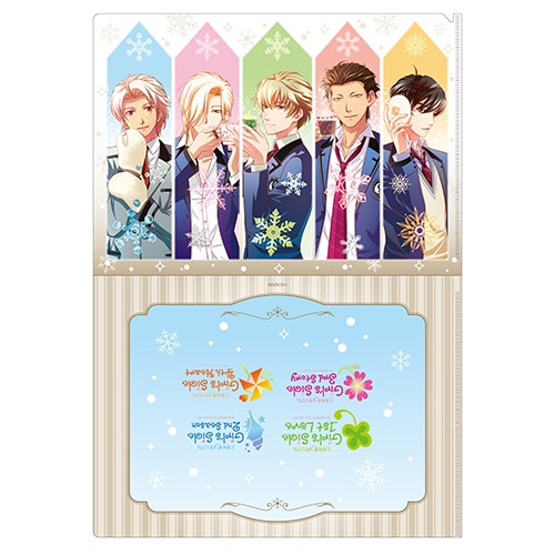 ときめきメモリアル Girl's Side 喫茶店に寄ろうと誘う　クリアファイル　キービジュアル キービジュアル