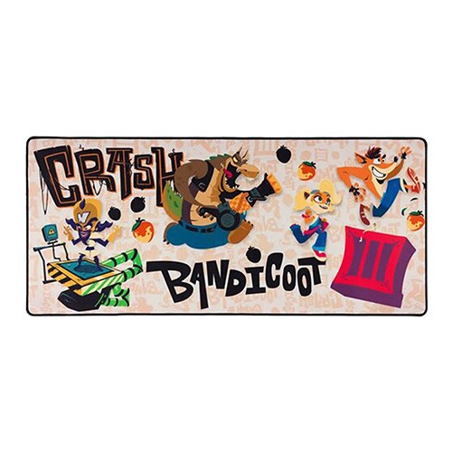 【Crash Bandicoot】マウスマット ”イラスト”※2025年11月中旬出荷分