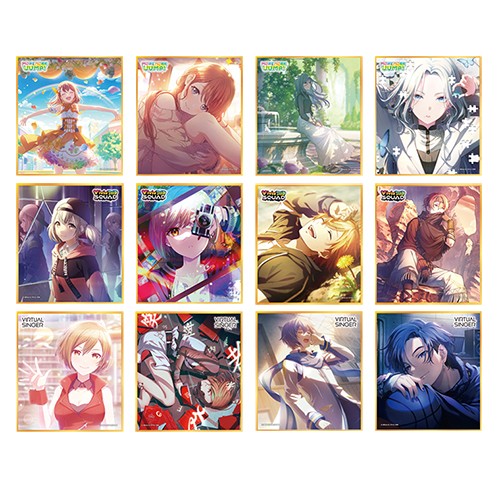 『プロジェクトセカイ カラフルステージ！ feat. 初音ミク』ミニ色紙コレクション【単品】カラフルフェスティバル第4弾（全12種） 第4弾 単品