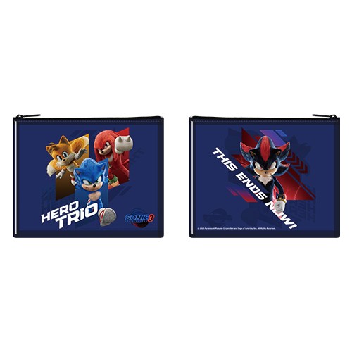 『ソニック × シャドウ TOKYO MISSION』クリアフラットポーチ※2025年11月中旬出荷分