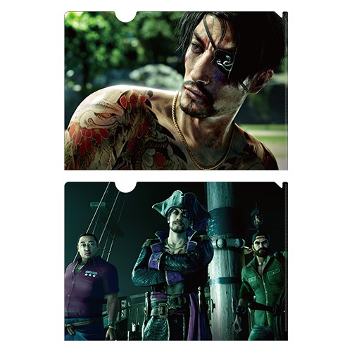 『龍が如く8外伝 Pirates in Hawaii』場面写A4クリアファイル 2枚セット※2025年11月中旬出荷分