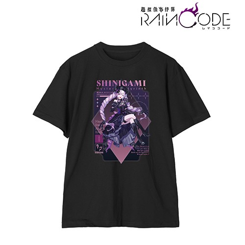 本田ロアロさんイラスト 死に神ちゃん 仮面舞踏会ver. Tシャツレディース(サイズ/L)【超探偵事件簿 レインコード】 レディース(サイズ/L)