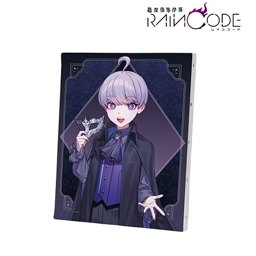 本田ロアロさんイラスト ユーマ　ココヘッド 仮面舞踏会ver. キャンバスボード【超探偵事件簿 レインコード】 ユーマ　ココヘッド