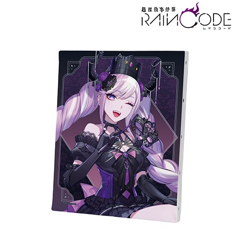 本田ロアロさんイラスト 死に神ちゃん 仮面舞踏会ver. キャンバスボード【超探偵事件簿 レインコード】 死に神ちゃん