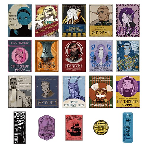 メタファー：リファンタジオ ステッカーセット※2025年11月中旬出荷分