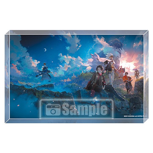 『刀剣乱舞ONLINE』アクリルブロック【イラスト：十周年記念ファミ通表紙】※2025年11月中旬出荷分 アクリルブロック