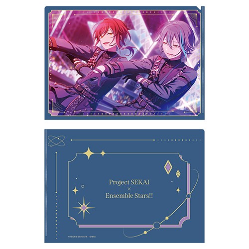 プロジェクトセカイ カラフルステージ！ feat. 初音ミク×あんさんぶるスターズ!!クリアファイル 神代 類×逆先 夏目 ※2025年11月中旬出荷分 神代 類×逆先 夏目