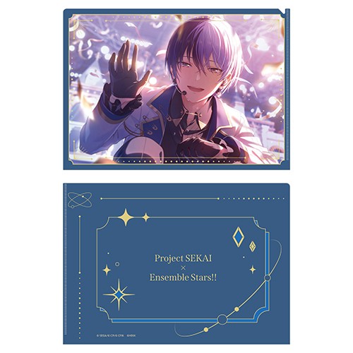 プロジェクトセカイ カラフルステージ！ feat. 初音ミク×あんさんぶるスターズ!!クリアファイル 青柳 冬弥 ※2025年11月中旬出荷分 青柳 冬弥