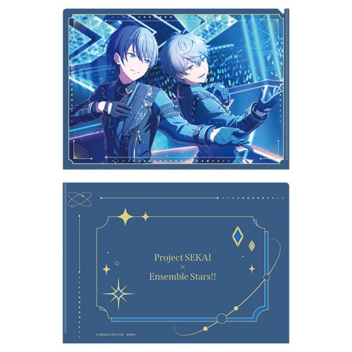 プロジェクトセカイ カラフルステージ！ feat. 初音ミク×あんさんぶるスターズ!!クリアファイル 青柳 冬弥×瀬名 泉 ※2025年11月中旬出荷分 青柳 冬弥×瀬名 泉