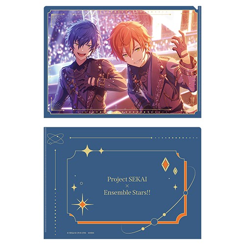 プロジェクトセカイ カラフルステージ！ feat. 初音ミク×あんさんぶるスターズ!!クリアファイル 東雲 彰人×漣 ジュン ※2025年11月中旬出荷分 東雲 彰人×漣 ジュン