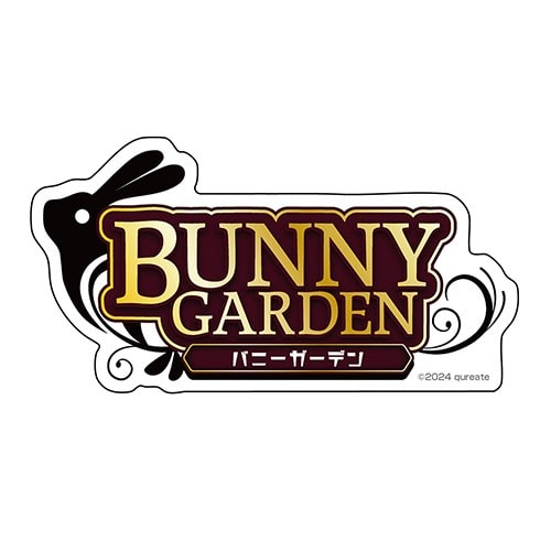 『バニーガーデン』バニーガーデンロゴ 屋外対応ステッカー バニーガーデンロゴ