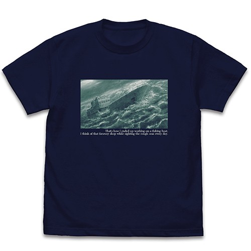『バニーガーデン』漁船 Tシャツ/NAVY-XL XL