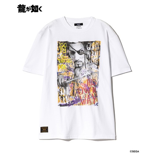 【龍が如く× glamb】Goro Majima T-Shirt WhiteM White M※6月上旬出荷分