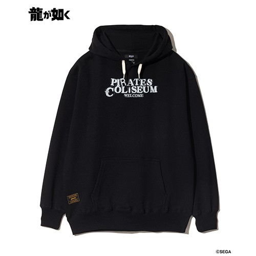 【龍が如く× glamb】Madlantis Hoodie BlackM ※2025年11月中旬出荷分 Black M
