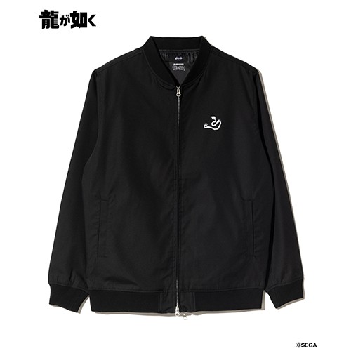 【龍が如く× glamb】Goro Majima Blouson BlackXL ※2025年11月中旬出荷分 Black XL