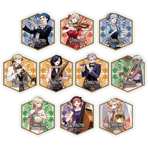 ユニコーンオーバーロード オーケストラコンサート フレークステッカー※2025年11月中旬出荷分