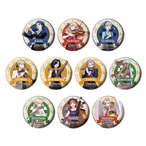 ユニコーンオーバーロード オーケストラコンサート ランダム缶バッジ（全10種）※2025年11月中旬出荷分