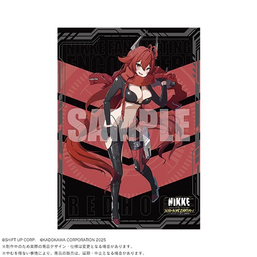 勝利の女神：NIKKE ファンミーティング、エンカウンター！ ～いつまでもずっと一緒だよ、指揮官様～メタルポスター・レッドフード レッドフード